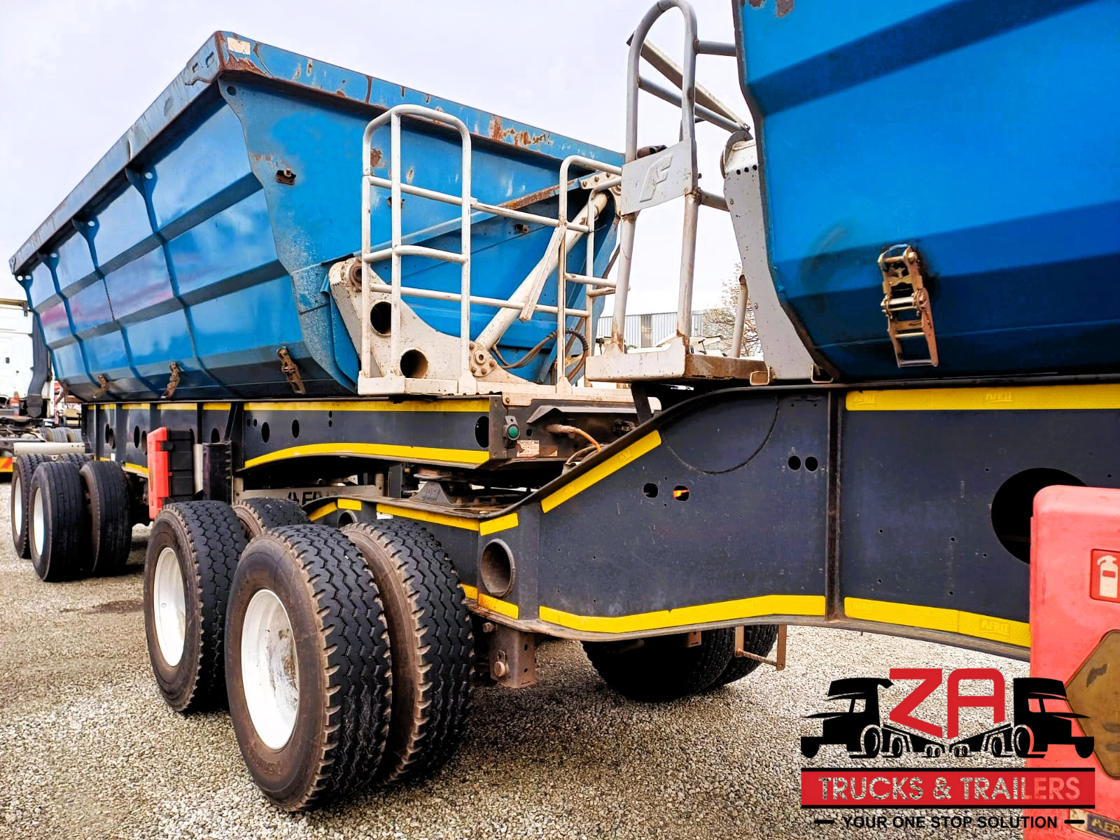 2021 AFRIT 45 CUBE SIDE TIPPER TRAILER #53271